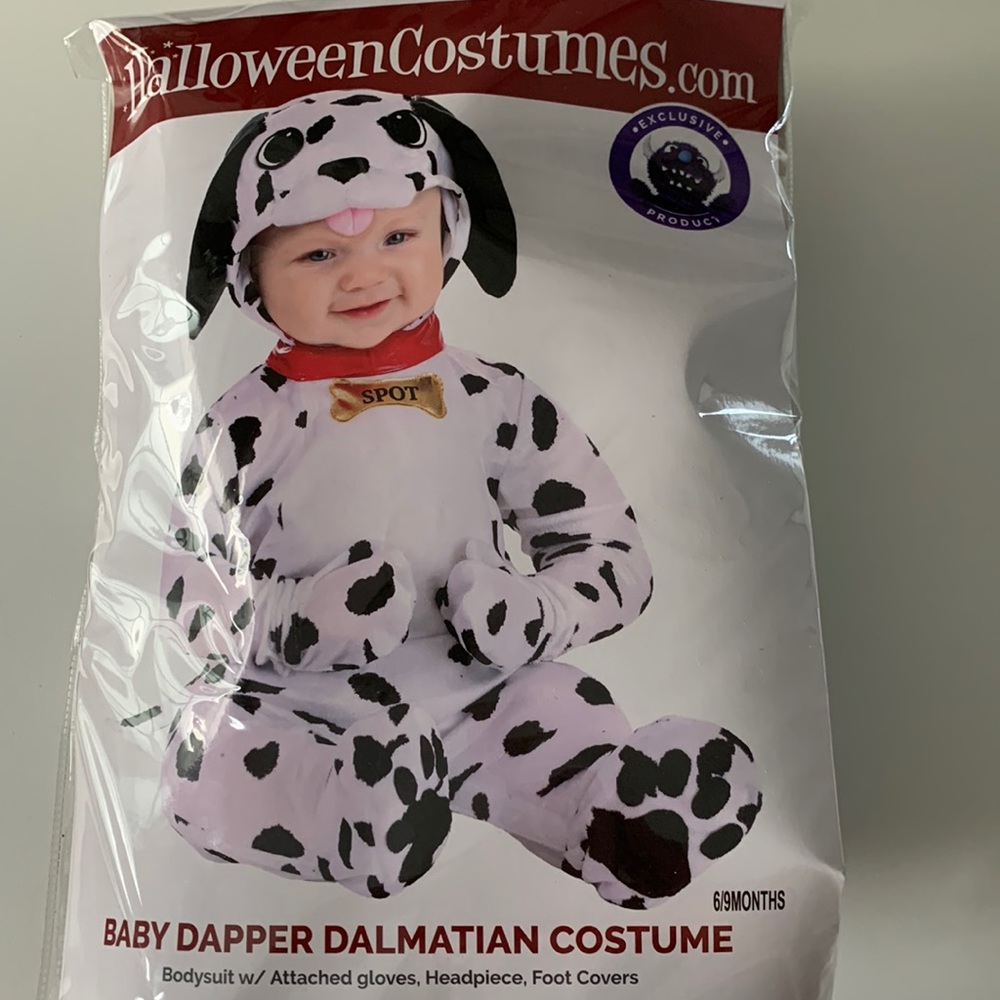 Baby Dalmatian Halloween costume